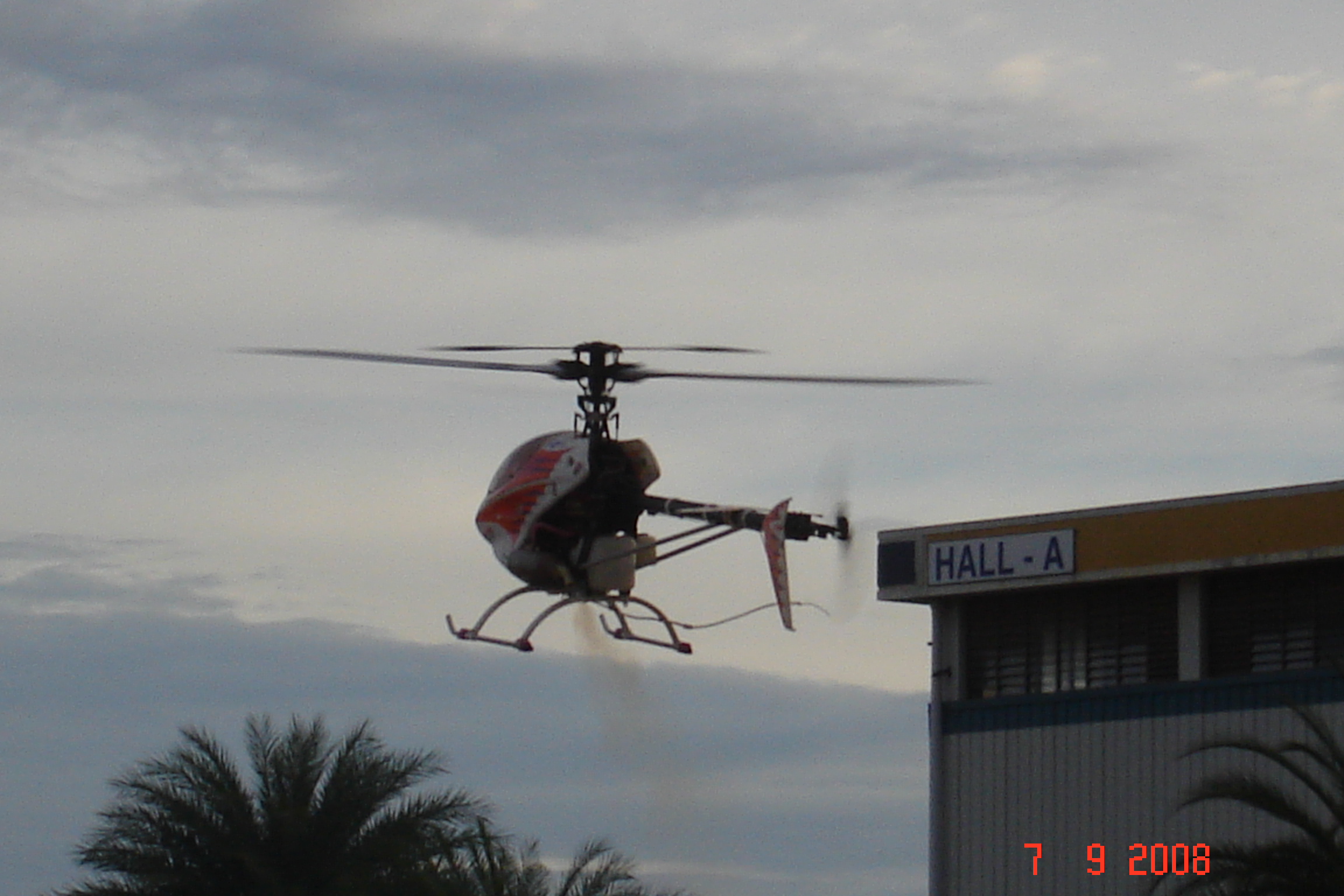 RC HELI  WITH IC ENGINE
